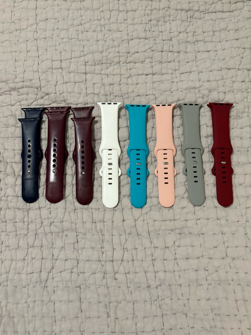 🍎SALE🍎Assorted silicon Apple Watch bands